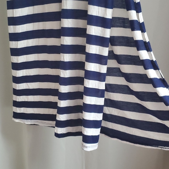 Navy/white sailor dress gold sequin anchor โ - Picture 5 of 8